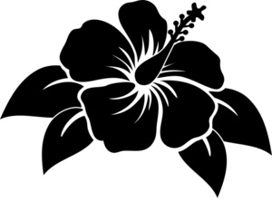 Free Hawaiian Flowers Silhouette, Download Free Clip Art.