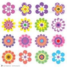 Flowery clipart.