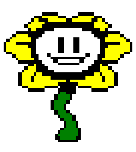 Flowey clipart.