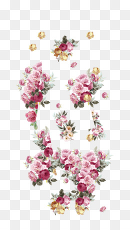 Flying Flowers PNG and Flying Flowers Transparent Clipart.