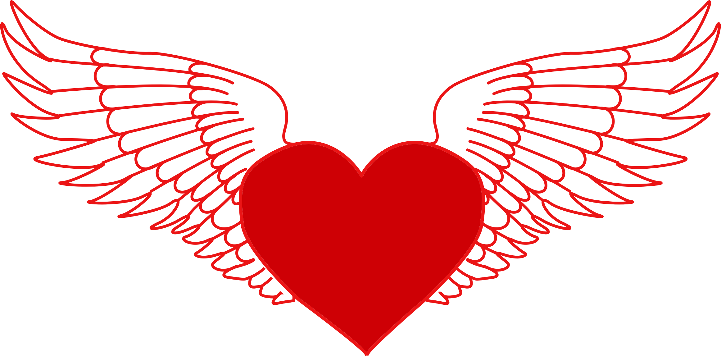 Flying Heart Clipart Free Cliparts Download Images On Clipground