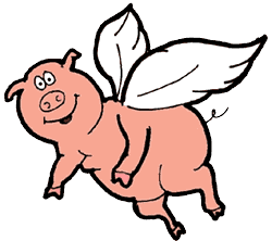 Flying Pig Clipart Group with 74+ items.