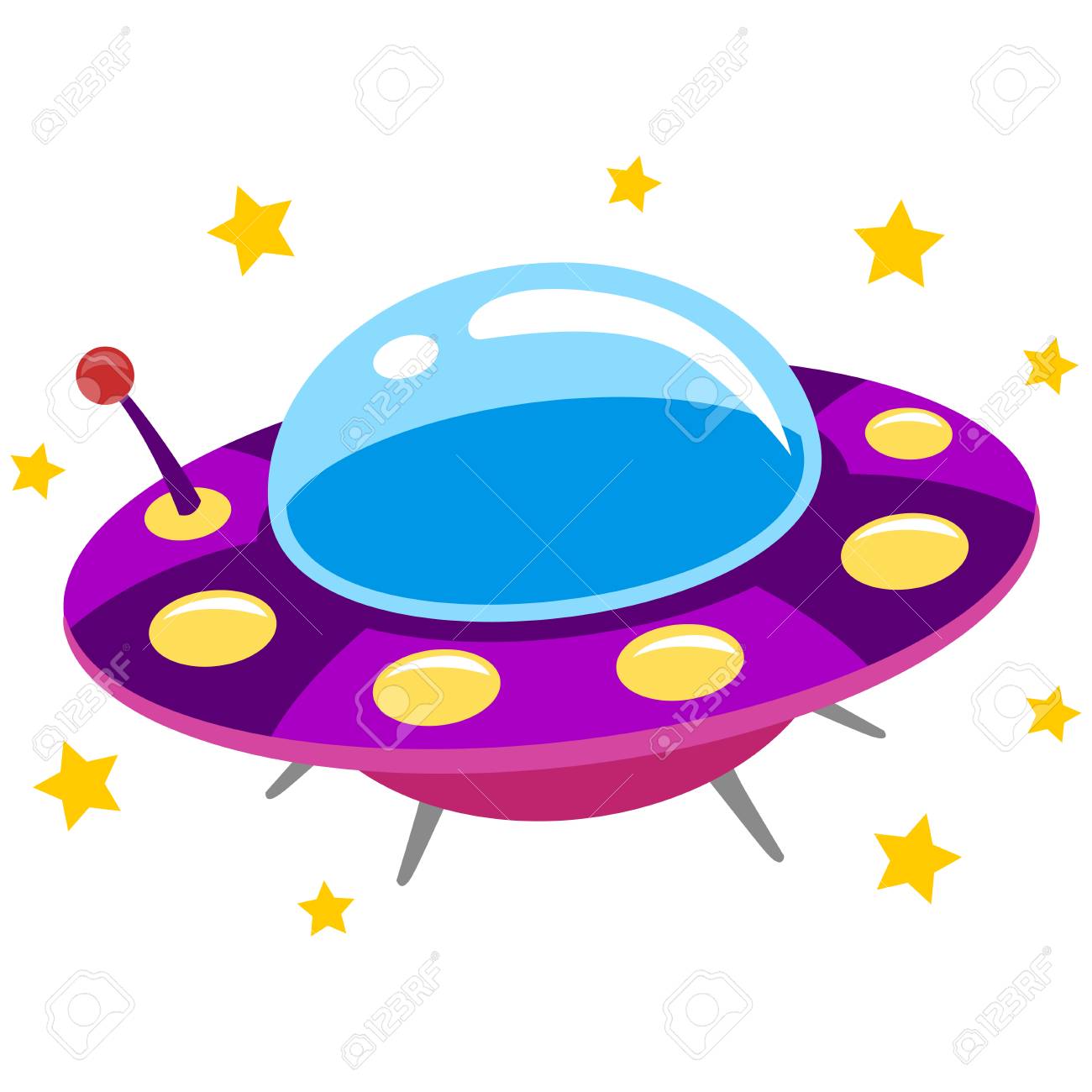 Flying saucer clipart 6 » Clipart Station.