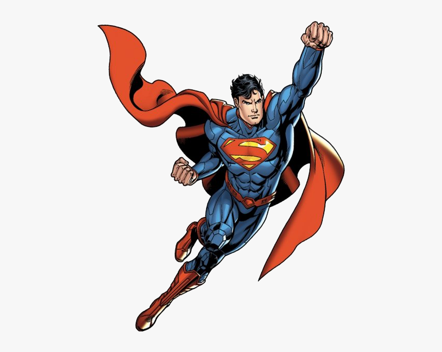 Superman Flying Png Image Background.