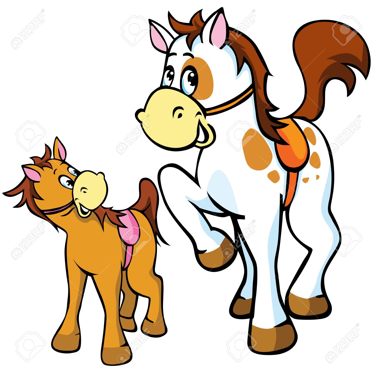 Collection of Foal clipart.