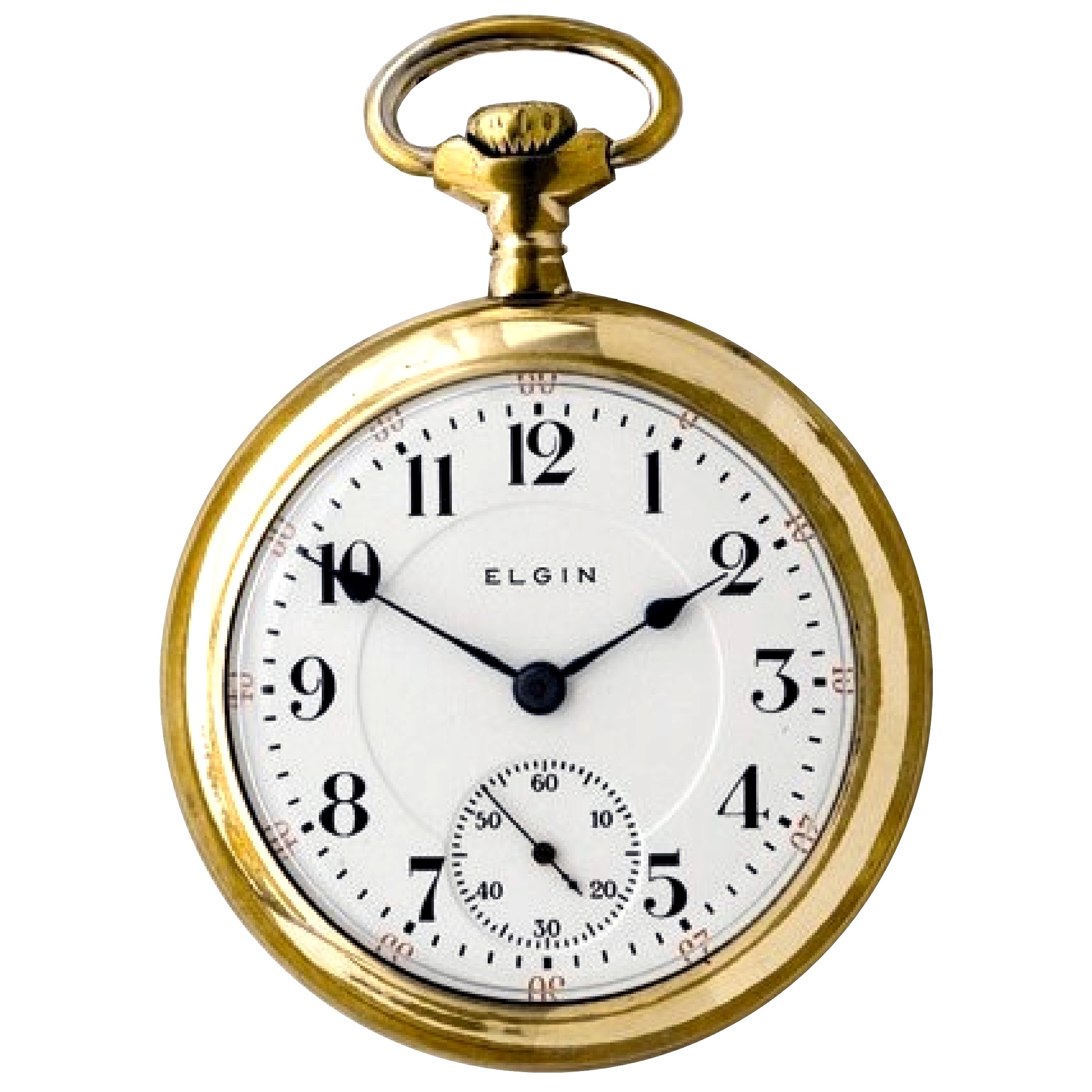 Pocket Watch Coloring Page