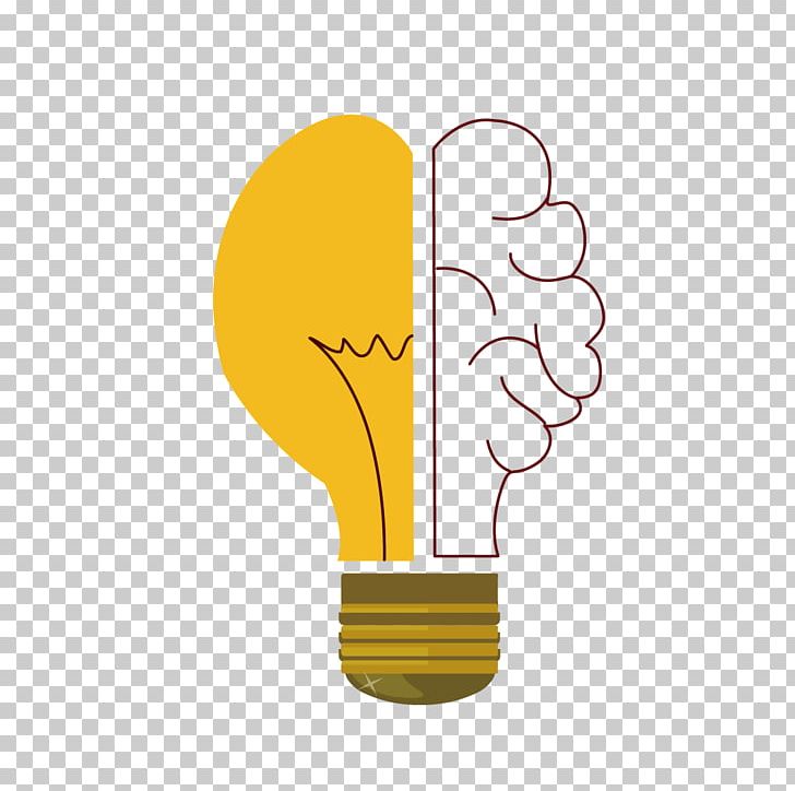 Incandescent Light Bulb Foco Lamp PNG, Clipart, Brain Vector.