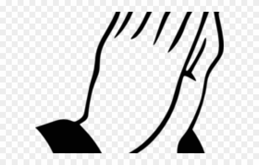 Hand Emoji Clipart Folded Hand.