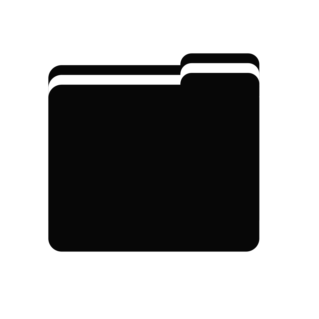 File, folder icon.
