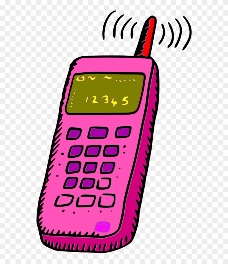 Cell Phone Image Clip Art.