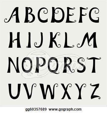 Font Clipart Page 1.
