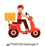 Food Delivery Clip Art.