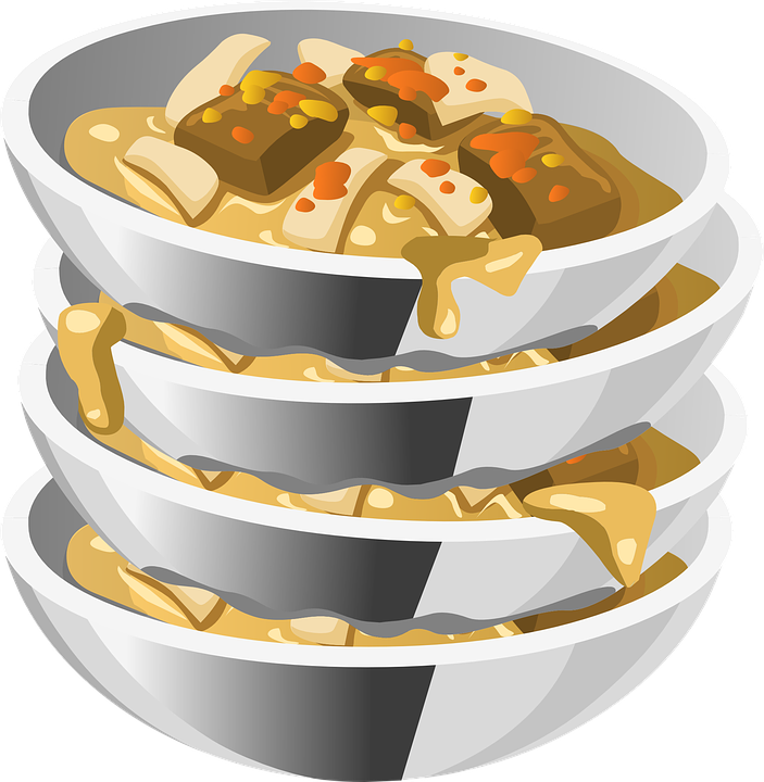 Free vector graphic: Dishes, Bowls, Food, Cleaning.