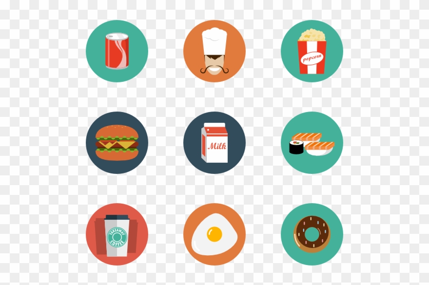 Food Icons, 4,500 Free Files In Png, Eps, Svg Format Clipart.