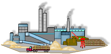 Food processing plant clipart.