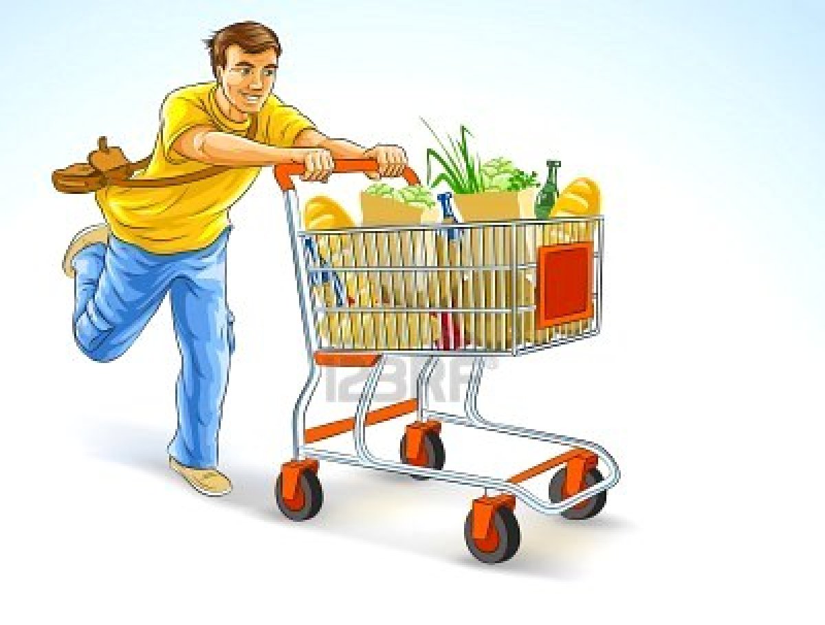 Grocery Shopping Clipart Free Cliparts Download Images On