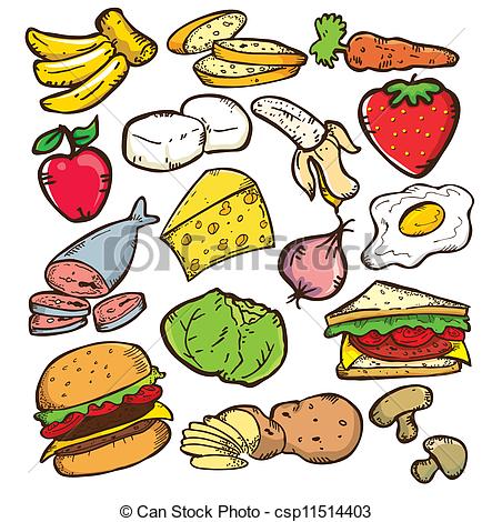 Healthy Food Clipart.