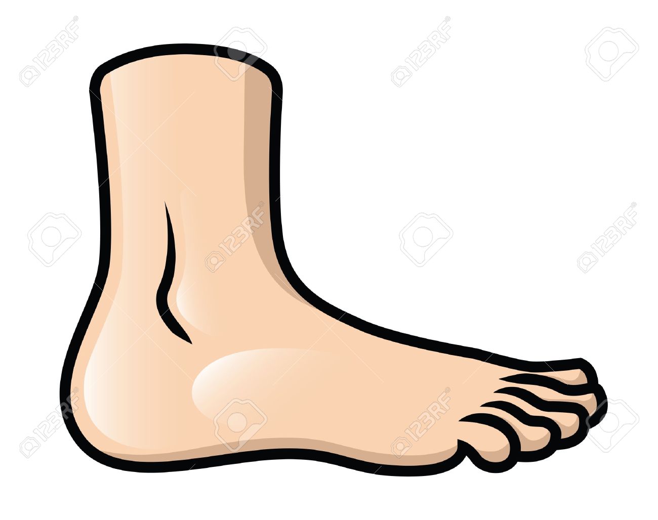 Foot Clip Art Free To Use.