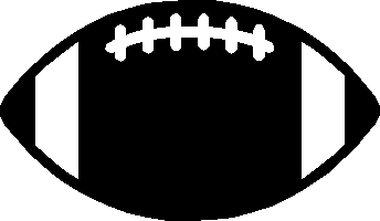 Football Clipart Black And White.