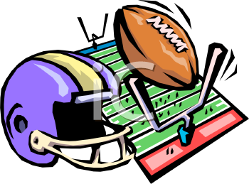 Football game clipart free.