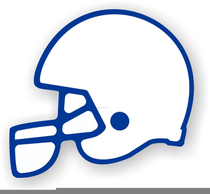 College Football Helmets Clipart.