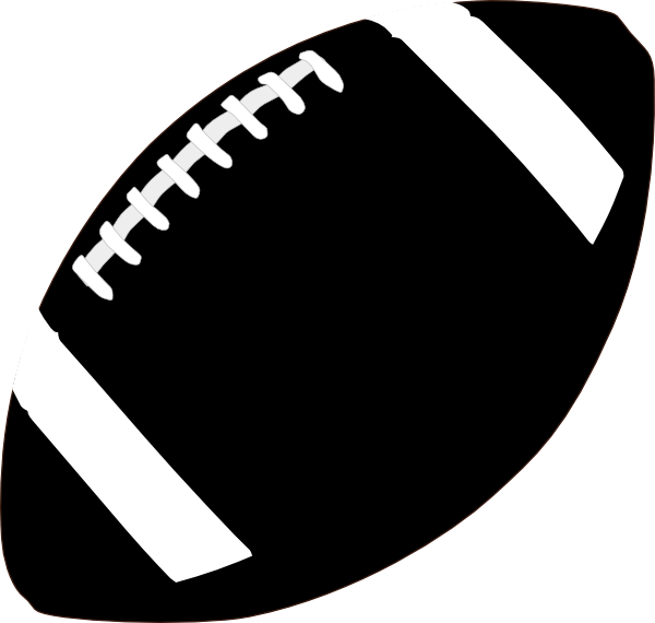 Simple Football With Number Clipart.