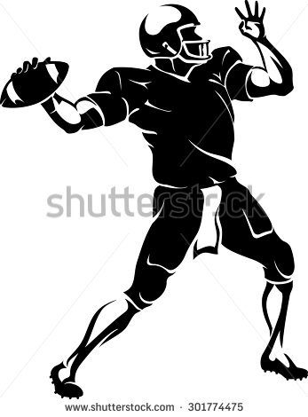 football quarterback silhouette clipart 20 free Cliparts | Download