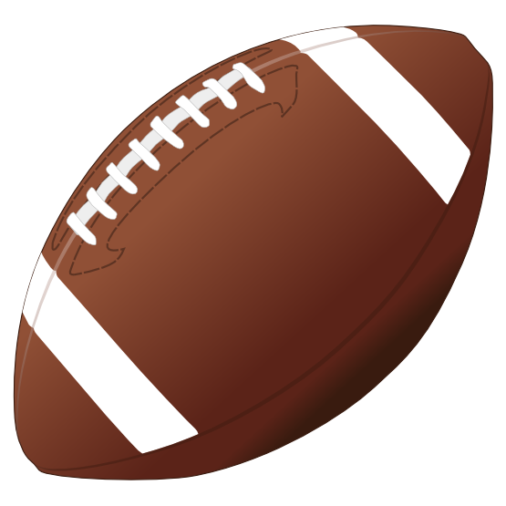 Football Clipart Black And White.