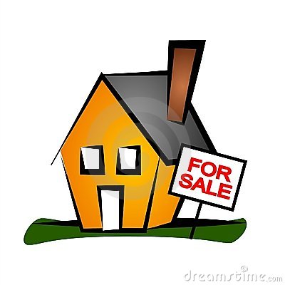 House For Sale Clipart.