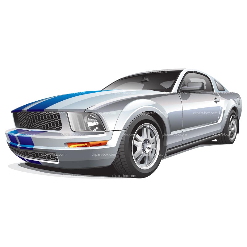 Ford Mustang GT Clip Art