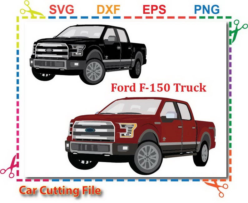 ford f150 svg, car svg, Truck Clipart,ford truck svg file for cricut ,SVG  for Silhouette Studio, svg cut file,commercial use.