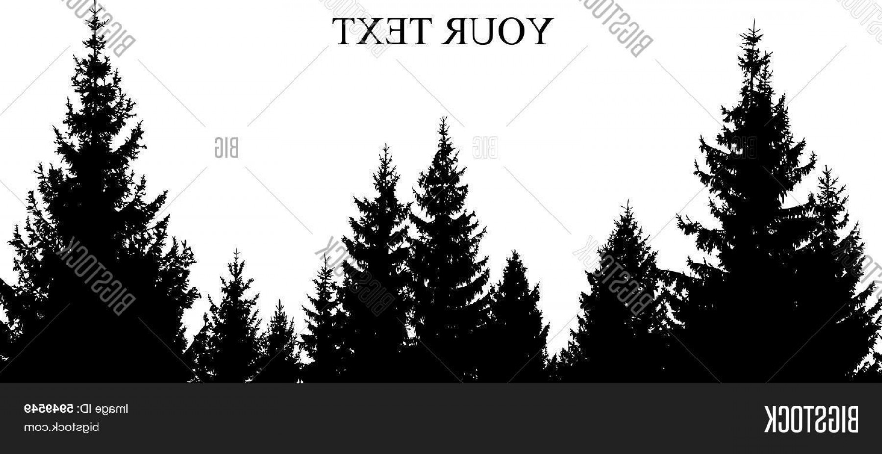 forest outline clipart - Clipground