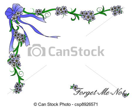 Forget me not Illustrations and Clip Art. 908 Forget me not.