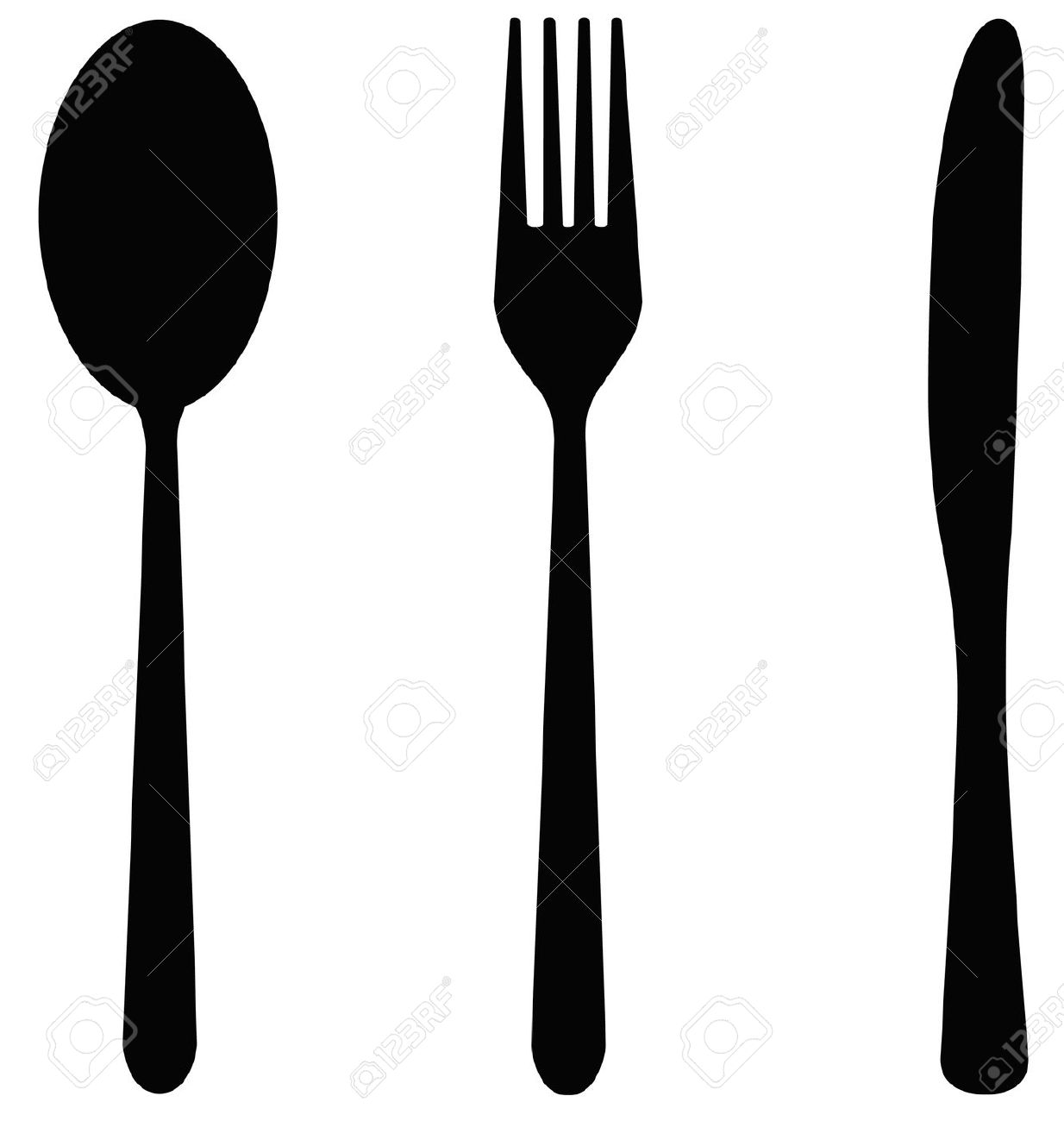 238 Fork And Knife free clipart.