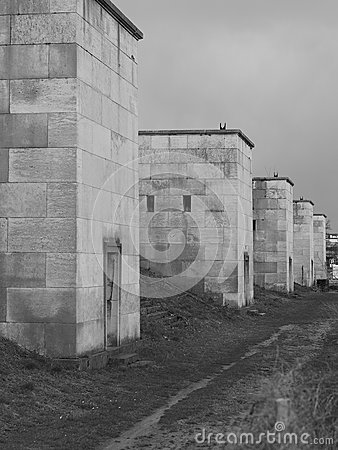 Defunct West Side Light Towers Of The Former Nazi Party Rally.