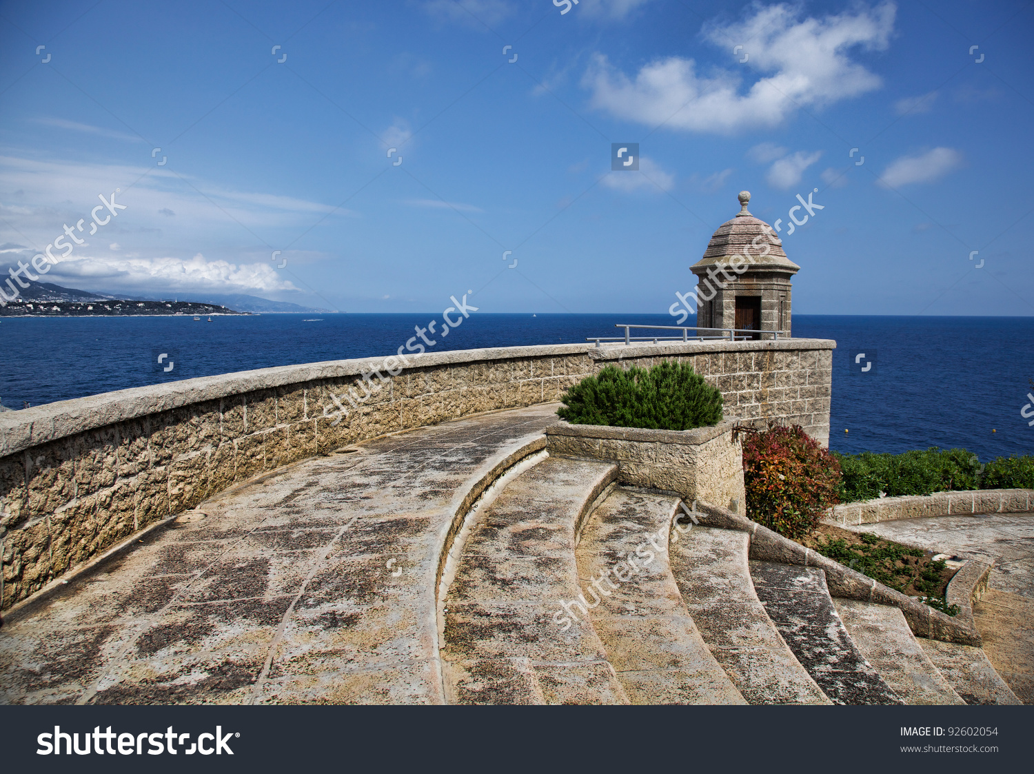 Fort Antoine In Monaco Stock Photo 92602054 : Shutterstock.
