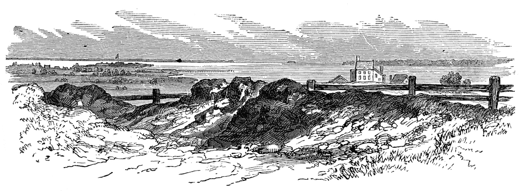 Ruins of Battery at Fort McHenry.