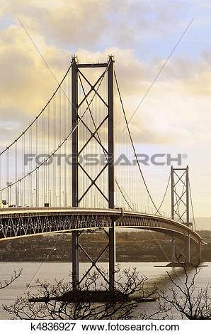 Picture of The Forth Road Bridge k4836927.