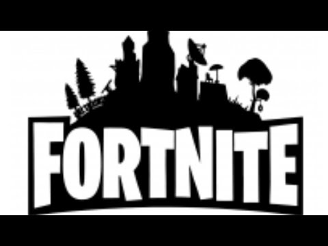 How to draw a Fortnite Battle Royale logo.
