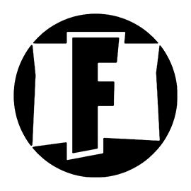 Fortnite Logo 01 Stencil.