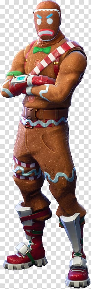 Fortnite Ginger Bread Man character, Fortnite Battle Royale.