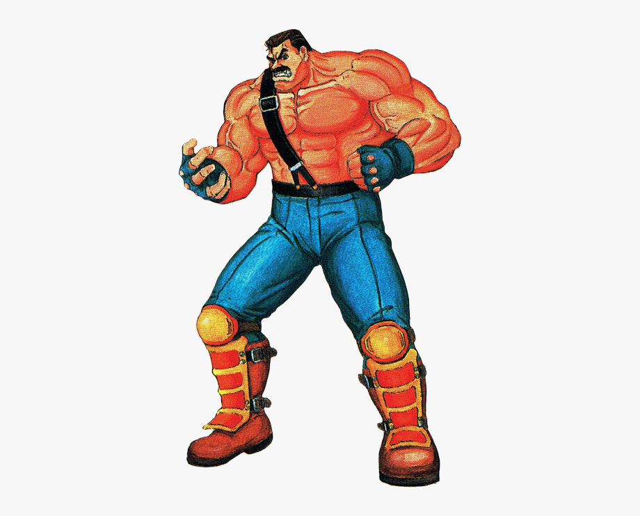 Clip Art Haggar Final Fight.