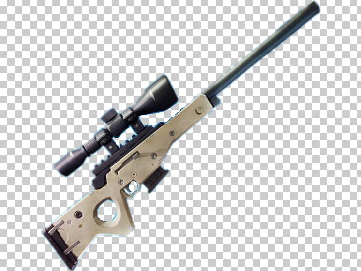 Trigger Fortnite Battle Royale Sniper Rifle Firearm PNG.