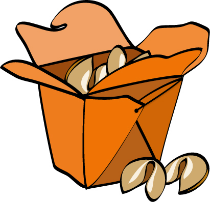 Fortune Cookie Clipart.