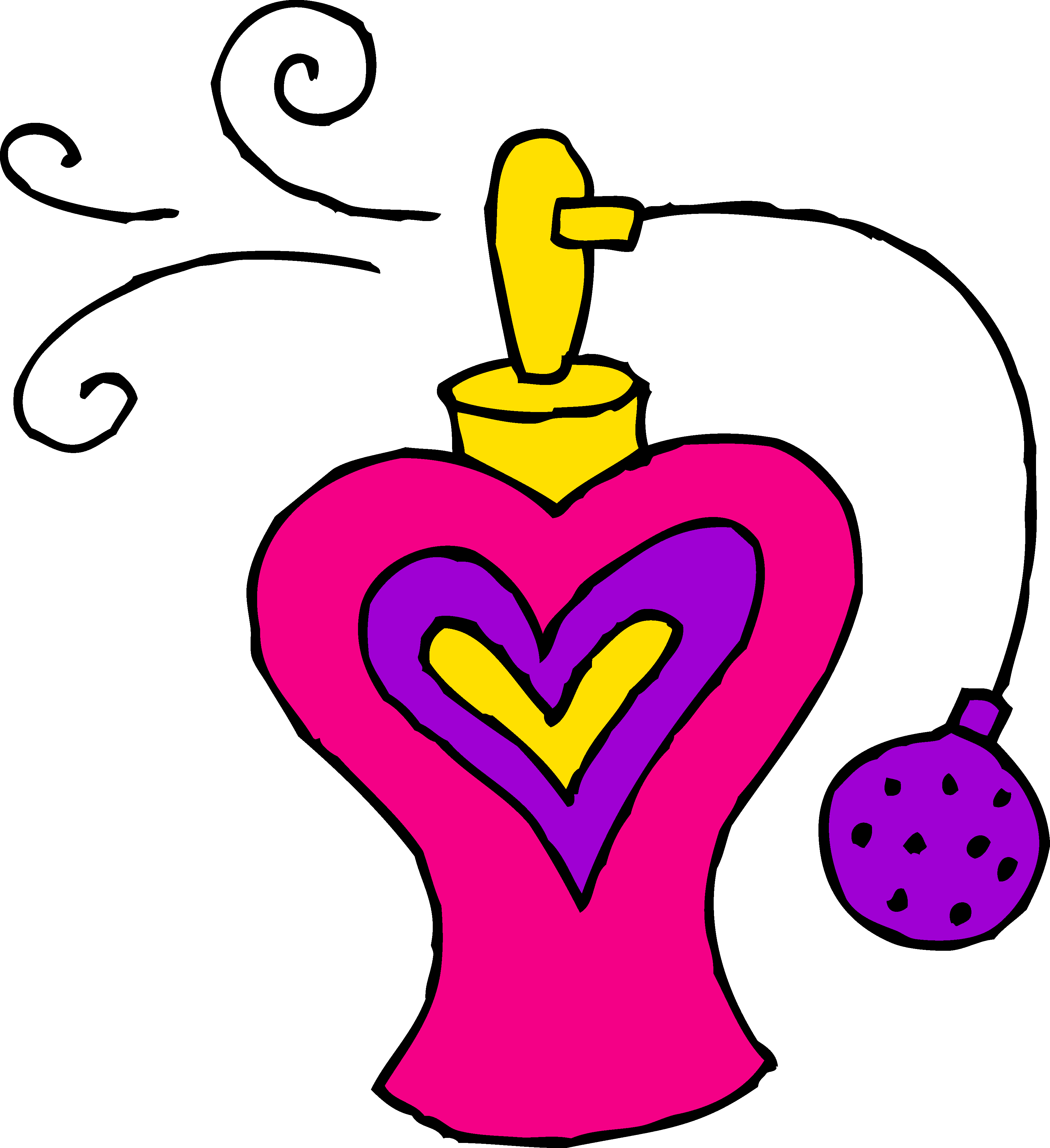 Fragrance free clipart.