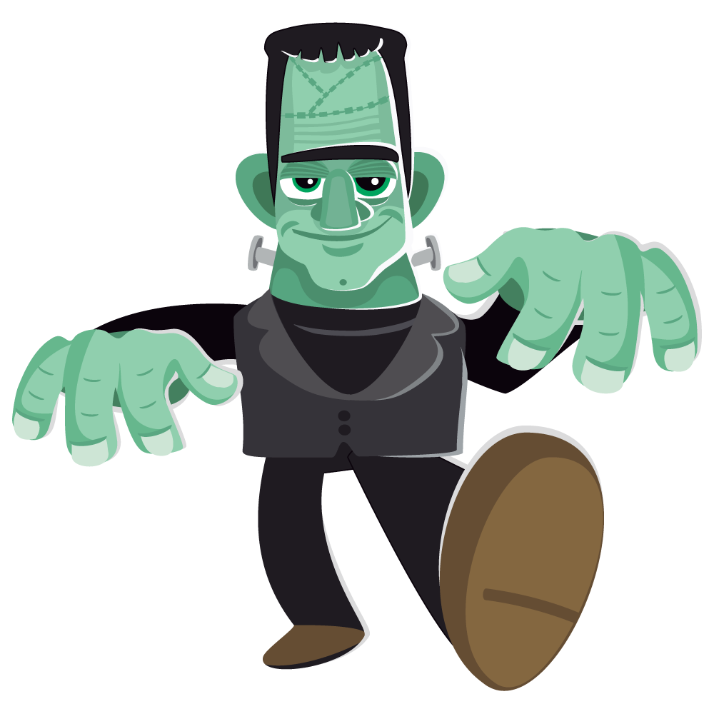 Free to Use & Public Domain Frankenstein Clip Art.