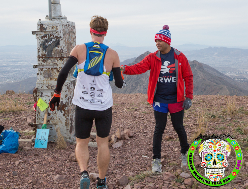 Franklin Mountains Trail Run, Texas Mountain Trail Race, Texas Sky.