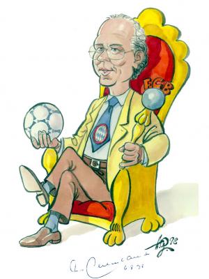 Franz Beckenbauer 1974.