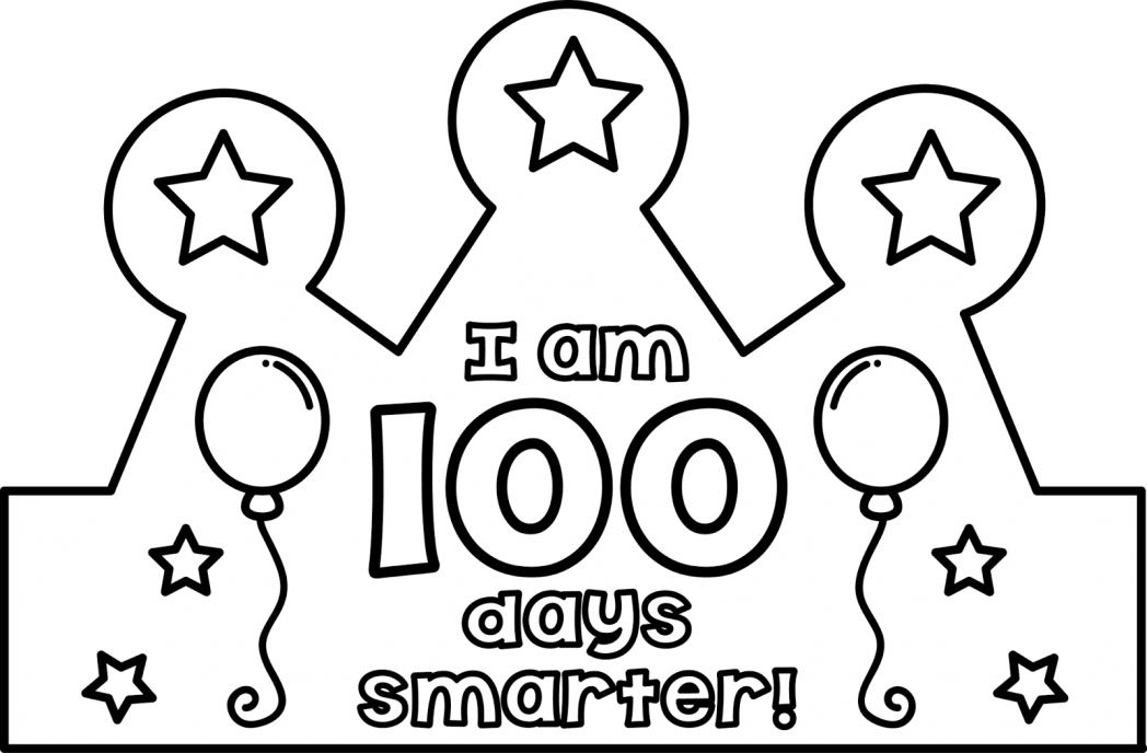 100 Day Crown Free Printable