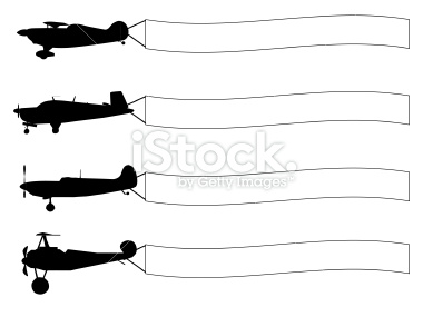 Airplane With Banner Clipart Free Download Clip Art.